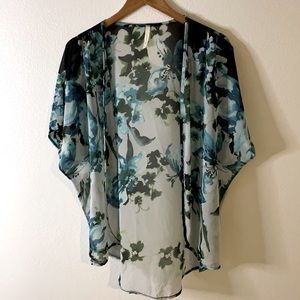 Floral cardigan